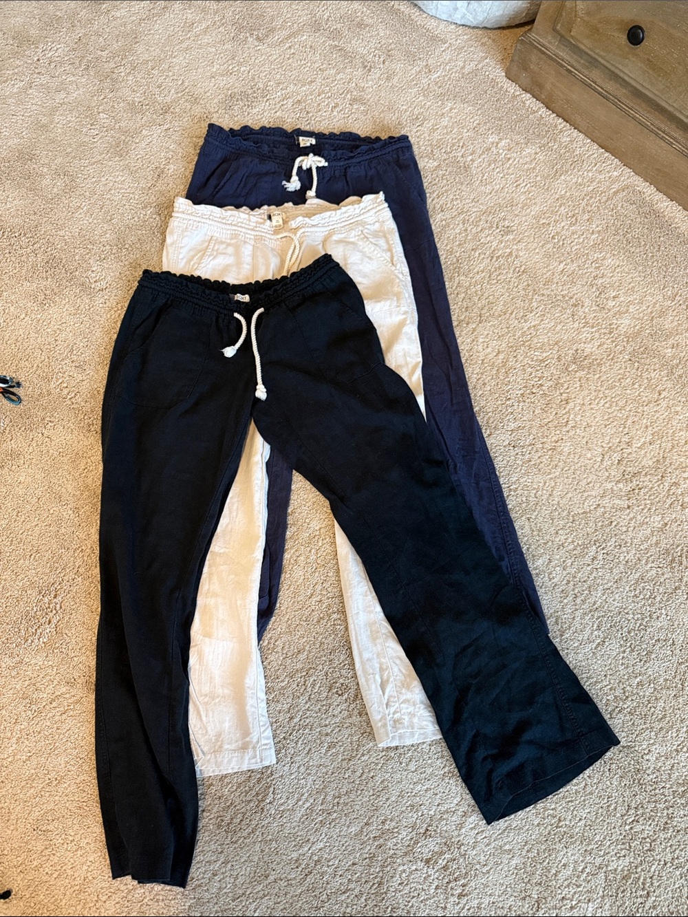 Roxy Oceanside pants lot of 3 medium